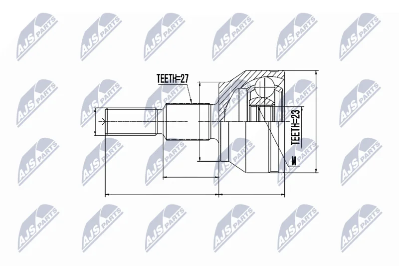 Joint Kit, drive shaft NTY NPZ-FR-049