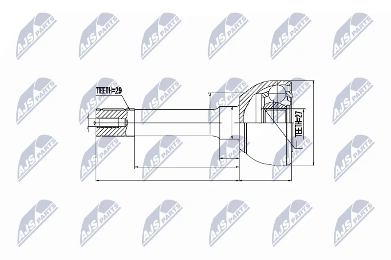 Joint Kit, drive shaft NTY NPZ-NS-010