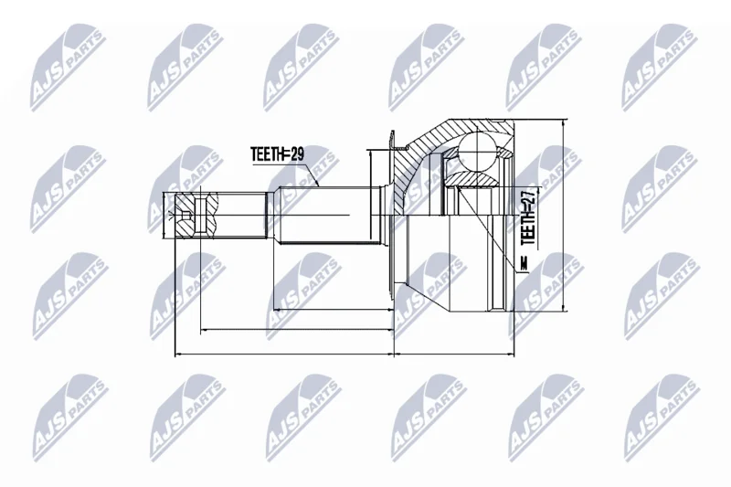 Joint Kit, drive shaft NTY NPZ-NS-081