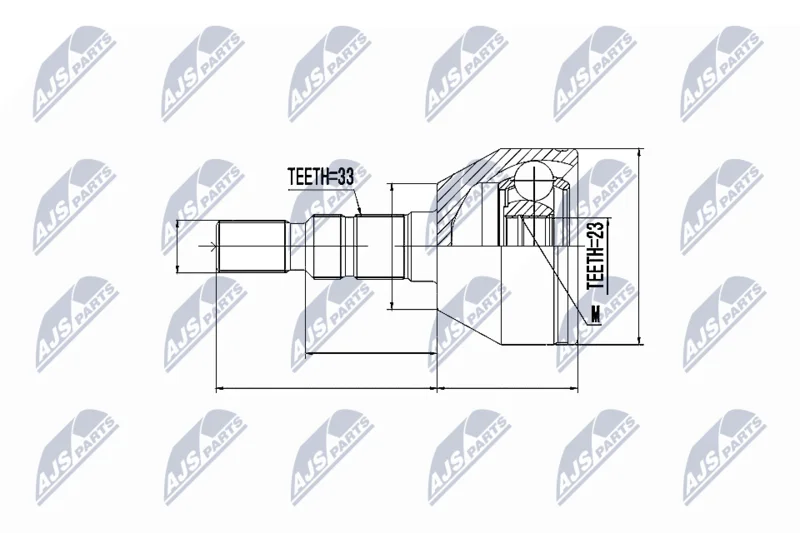 Joint Kit, drive shaft NTY NPZ-PL-023