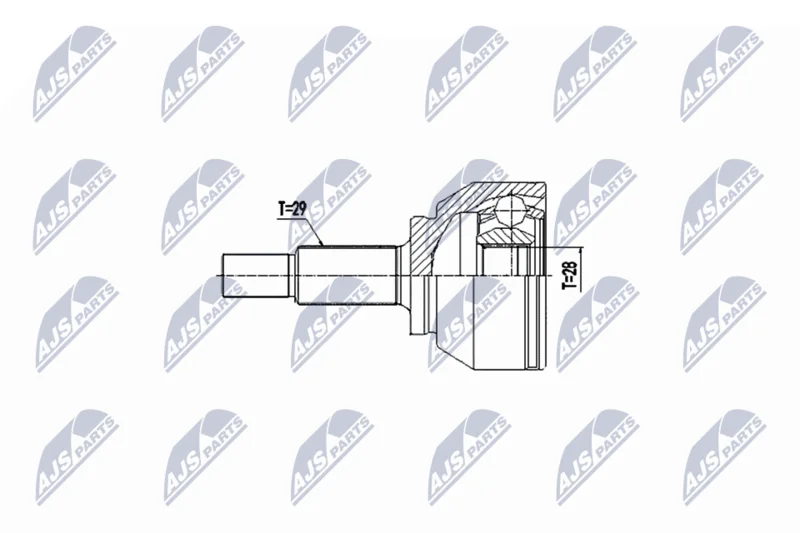 Joint Kit, drive shaft NTY NPZ-PL-041