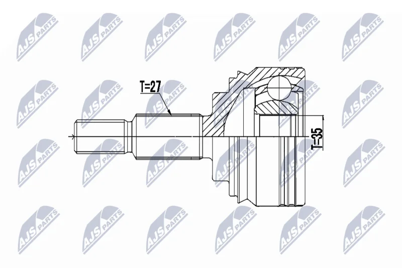 Joint Kit, drive shaft NTY NPZ-RE-058
