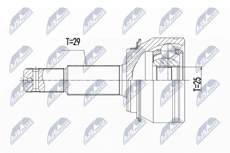 Joint Kit, drive shaft NTY NPZ-RE-061