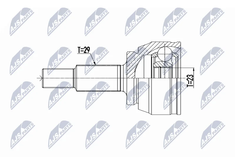 Joint Kit, drive shaft NTY NPZ-RE-063
