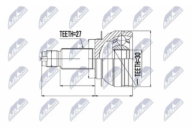 Joint Kit, drive shaft NTY NPZ-SB-009