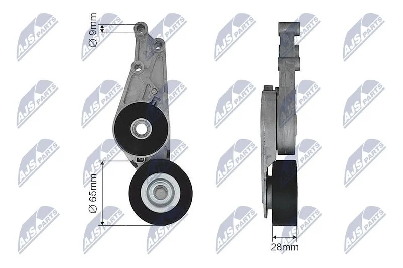 Tensor da correia do alternador NTY RNK-AU-026