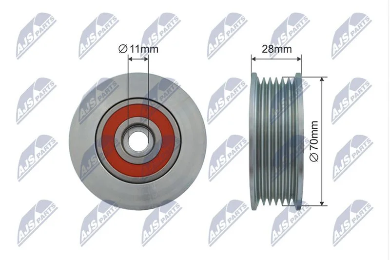 Tensor da correia do alternador NTY RNK-MZ-019