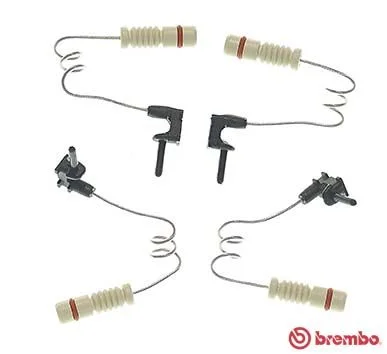 Contato de aviso, desgaste das pastilhas de travão BREMBO A 00 387