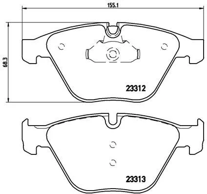 402 BREMBO P 06 054X