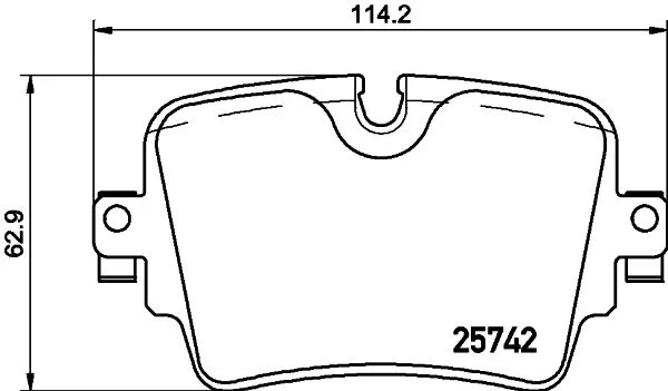 Conjunto de pastilhas de travão de disco BREMBO P 36 033