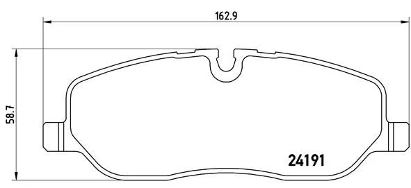 Conjunto de pastilhas de travão de disco BREMBO P 44 014