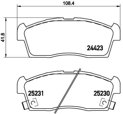 402 BREMBO P 61 108