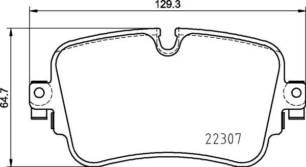 Conjunto de pastilhas de travão de disco BREMBO P 85 161