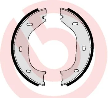 Brake Shoe Set, parking brake BREMBO S 06 505