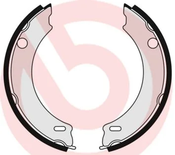 Brake Shoe Set, parking brake BREMBO S 86 508