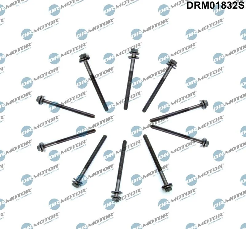 Conjunto de parafusos da cabeça do cilindro Dr.Motor Automotive DRM01832S