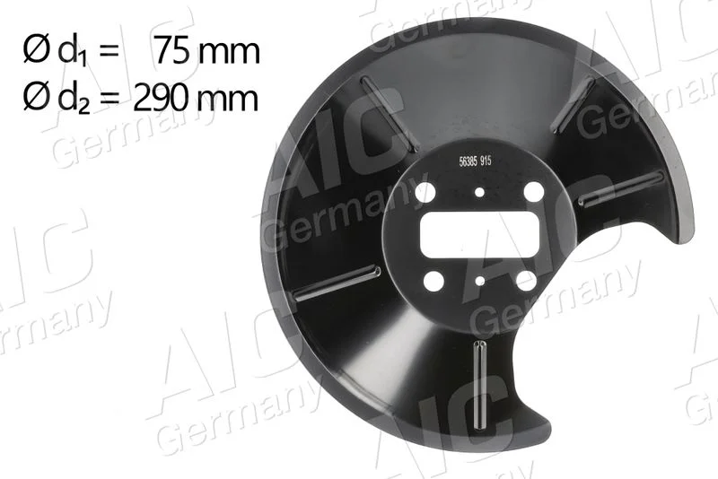 Splash Guard, brake disc AIC 56385