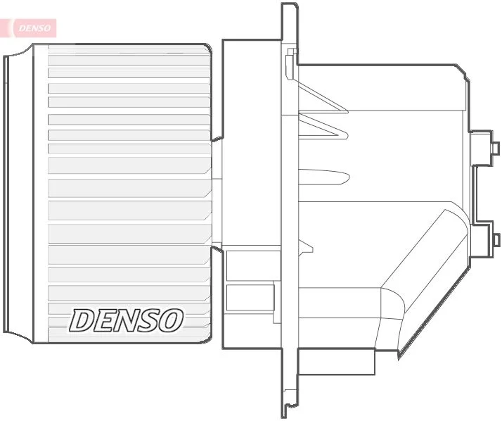 Interior Blower DENSO DEA09066