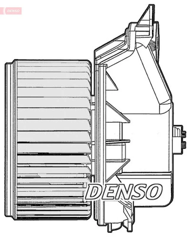 Ventoinha interior DENSO DEA20010