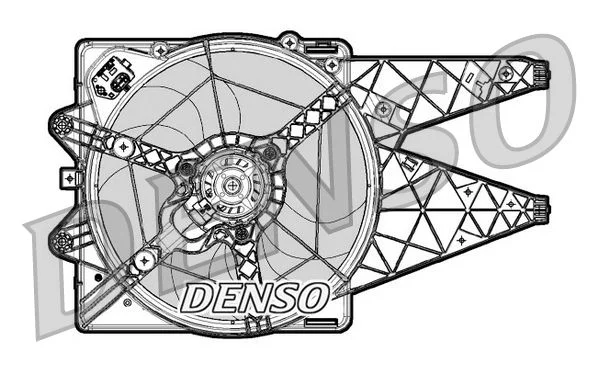 Fan, engine cooling DENSO DER09065