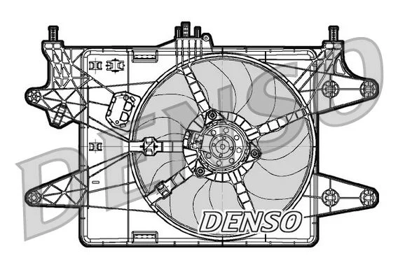 Ventilador, refrigeração do motor DENSO DER09081