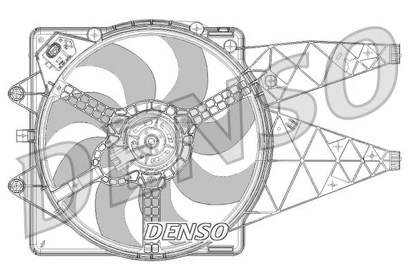 Ventilador, refrigeração do motor DENSO DER09094