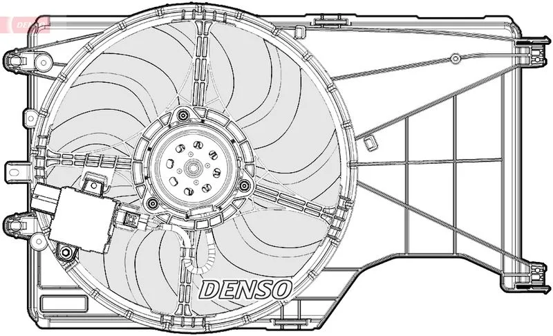 Fan, engine cooling DENSO DER20001