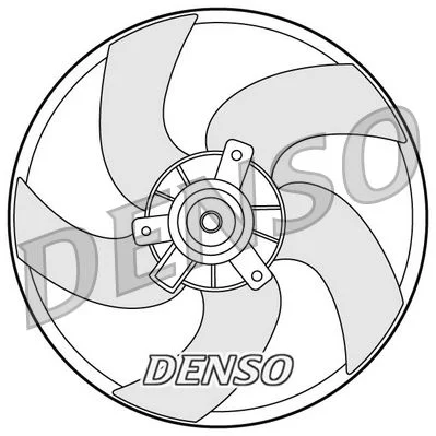 Ventilador, refrigeração do motor DENSO DER21011