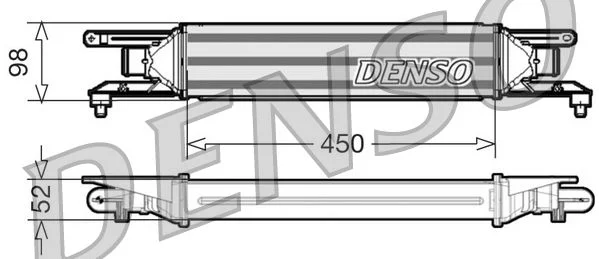 Intercooler DENSO DIT01001