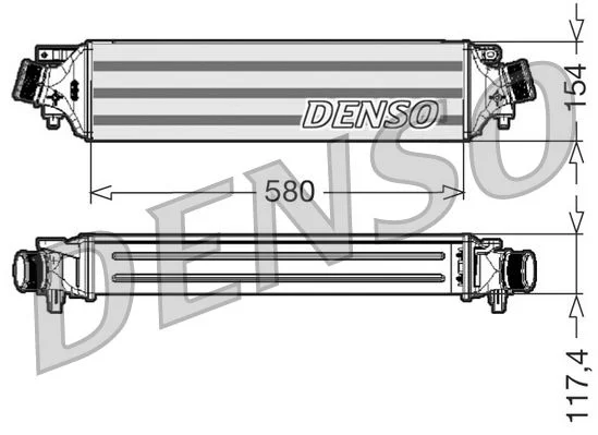 Intercooler DENSO DIT01002