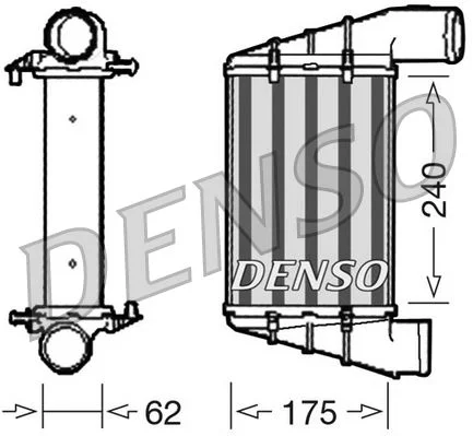 Intercooler DENSO DIT02001