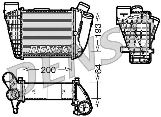 Intercooler DENSO DIT02004