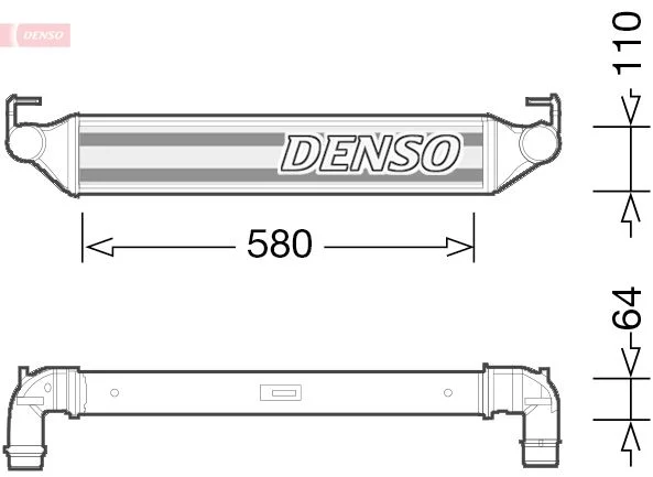 Intercooler DENSO DIT06001