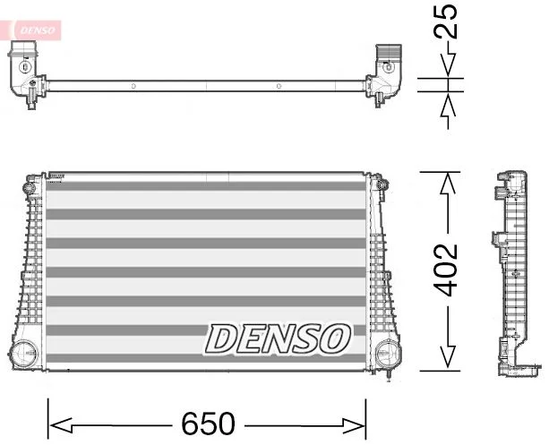 Intercooler DENSO DIT06003