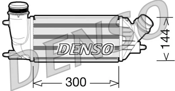 Intercooler DENSO DIT07001