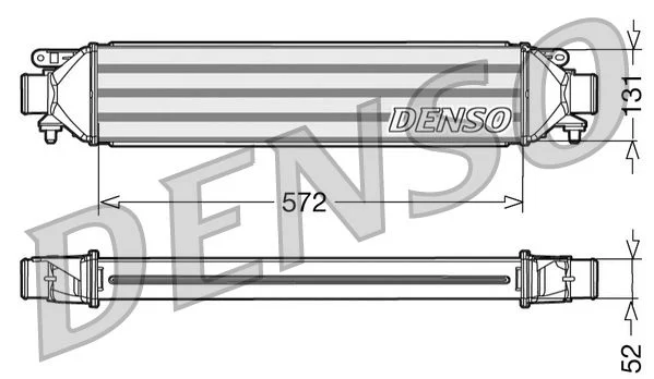 Intercooler DENSO DIT09107