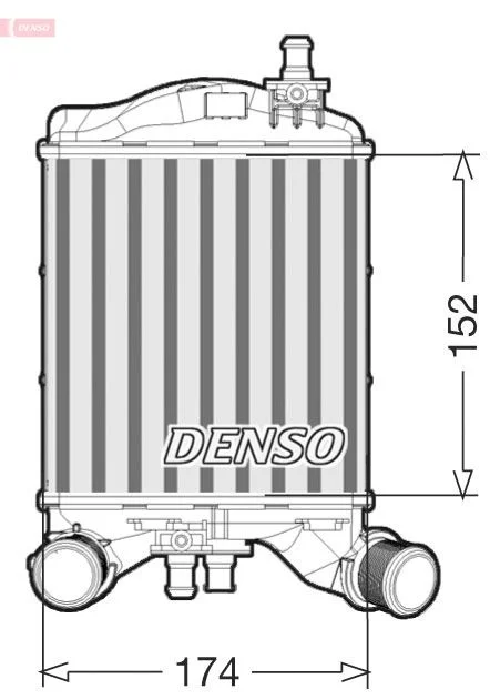 Intercooler DENSO DIT09111
