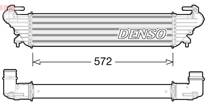 Intercooler DENSO DIT09114