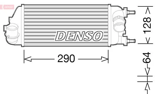 Intercooler DENSO DIT09115