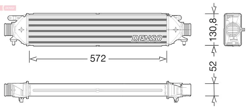 Intercooler DENSO DIT09122