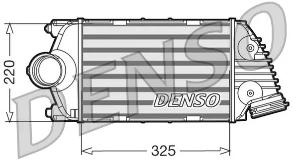 Intercooler DENSO DIT28015