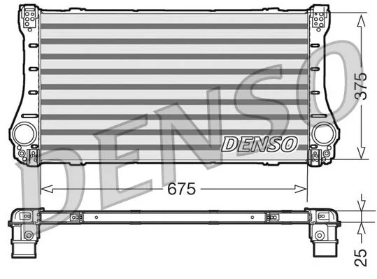 Intercooler DENSO DIT50006