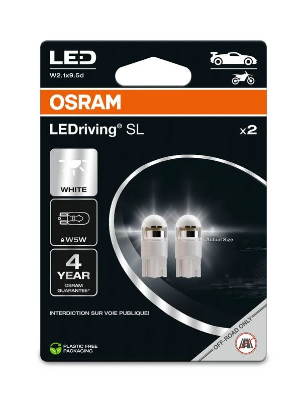 Lemputė, salono apšvietimas ams-OSRAM 2825DWP-2BL