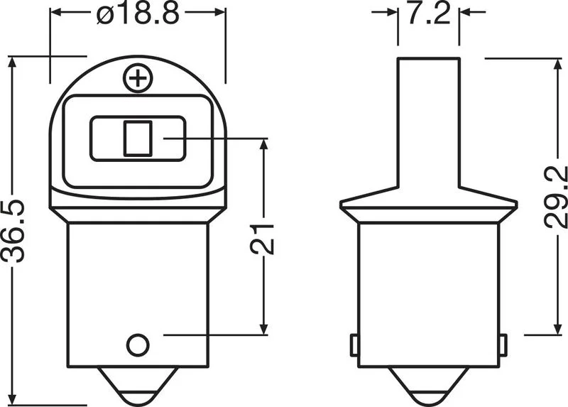 Bulb, direction indicator ams-OSRAM 5007DWP-2BL