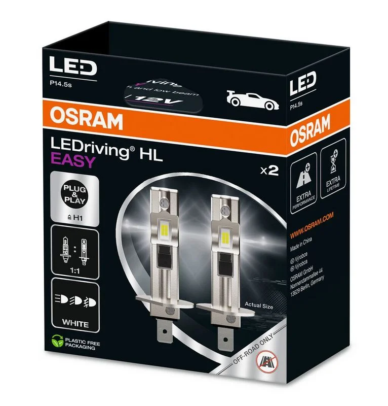 Bulb, high beam headlight ams-OSRAM 64150DWESY-2HB