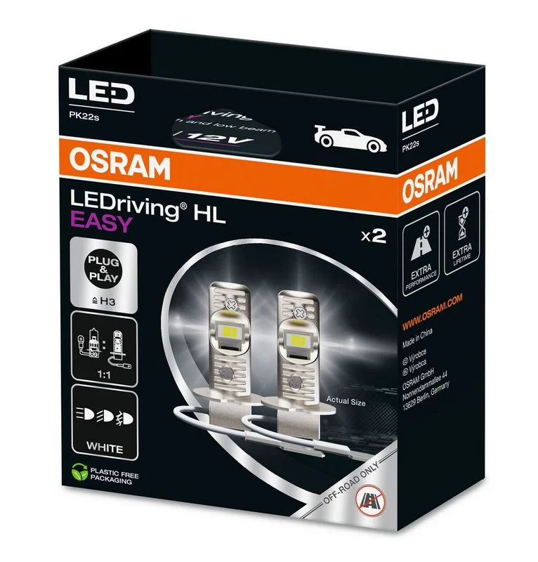 Lâmpada, farol de busca ams-OSRAM 64151DWESY-2HB