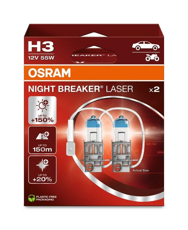 Lâmpada, farol de busca ams-OSRAM 64151NL-2HB
