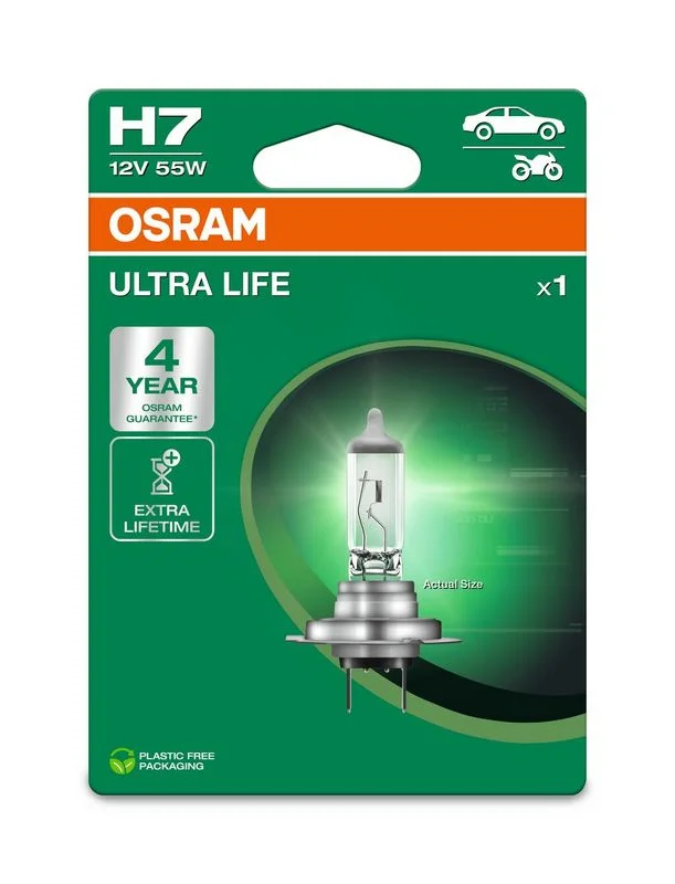 Bulb, high beam headlight ams-OSRAM 64210ULT-1BL