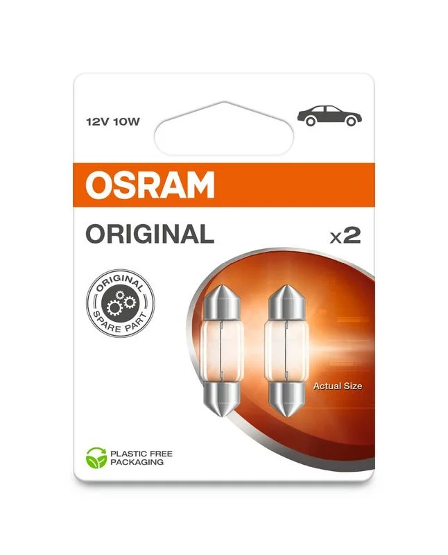 Bulb, interior light ams-OSRAM 6438-2BL