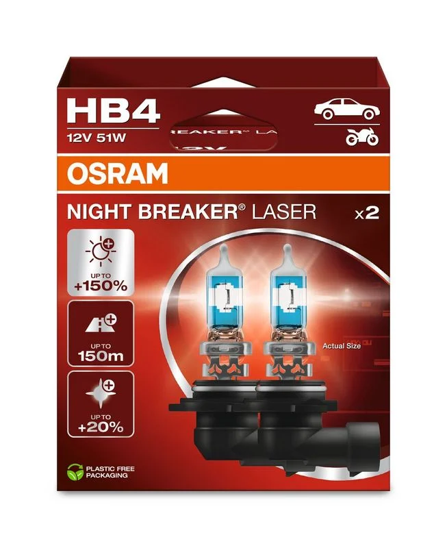 Lâmpada, farol de busca ams-OSRAM 9006NL-2HB